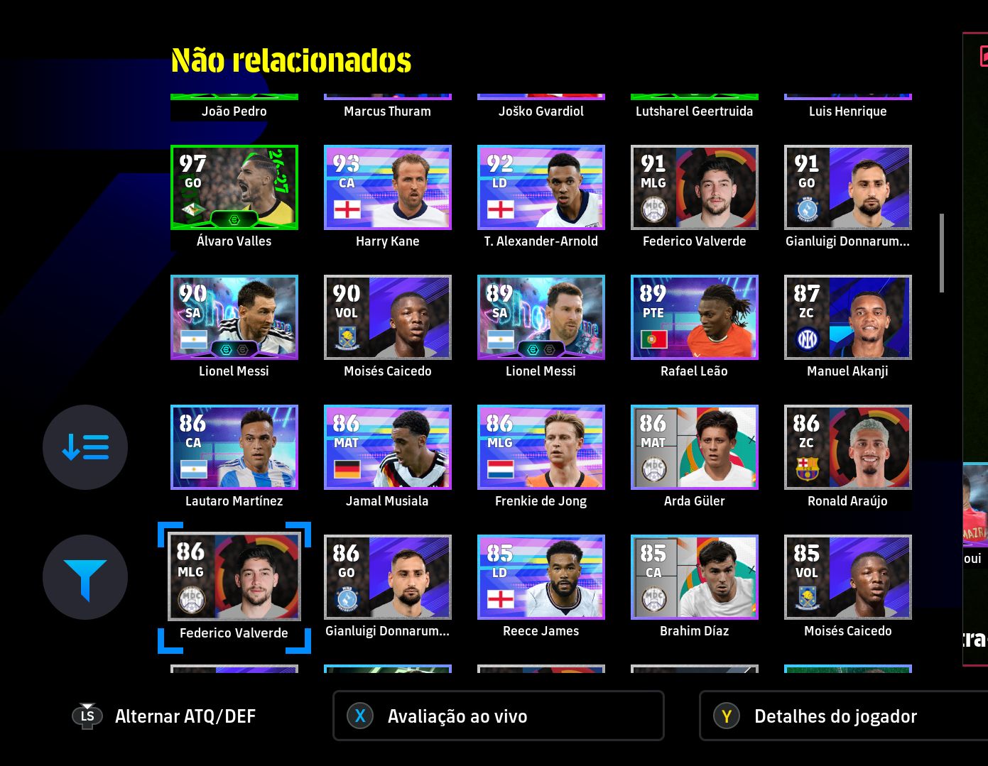 Conta efootball 2027 epicos meta steam com 2.8 mil moedas para gastar em box