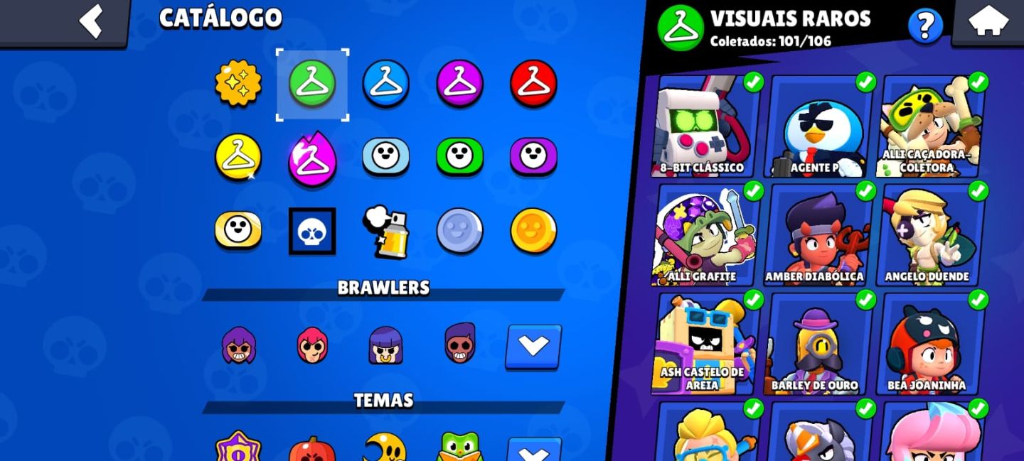 CONTA BRAWL STARS & CLASH ROYALE 2018/2017 COM TODOS OS BRAWLERS & CARTAS!