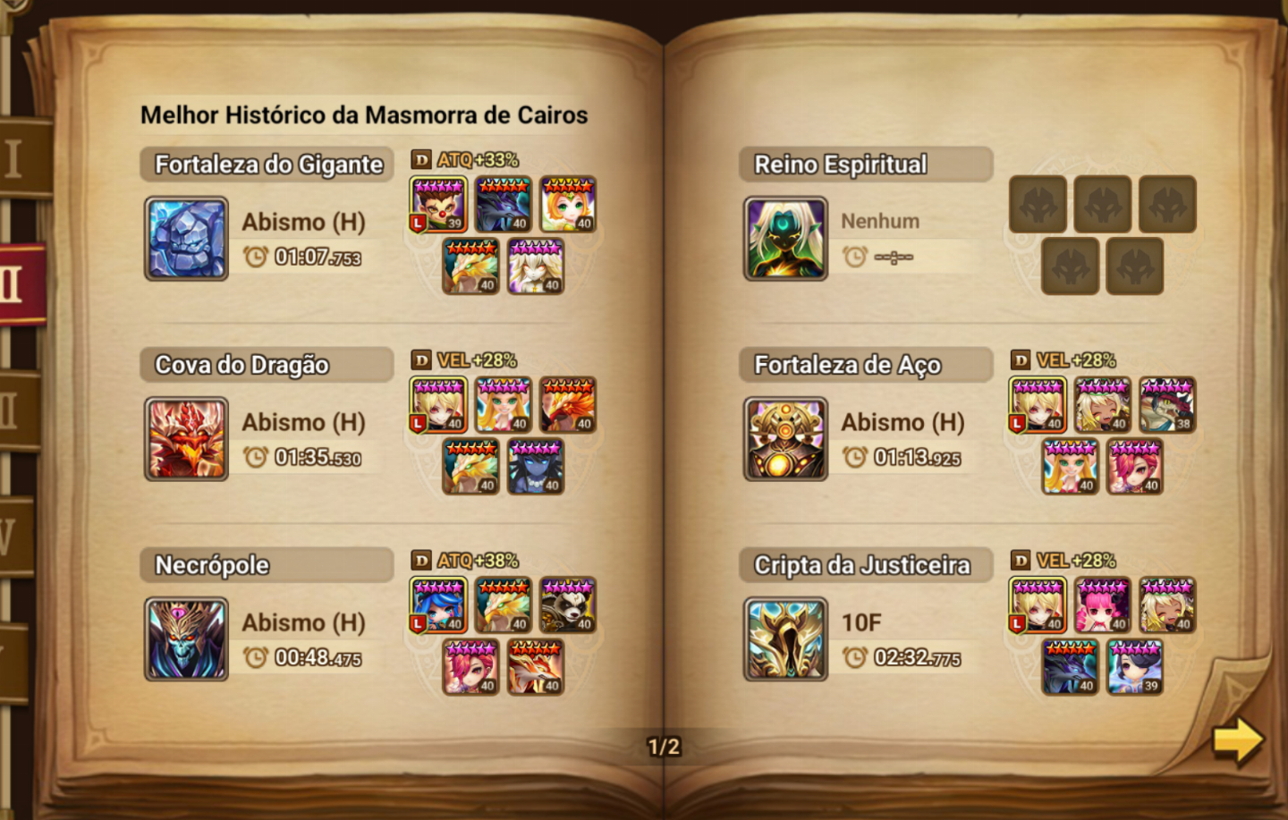 Conta Lv71 C/ Nephtys, Betta e Leah e outros Nat5, Runas Base feitas