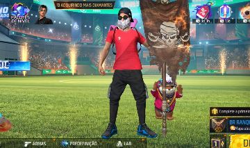 Conta de free fire barata, Barbinha, bandeirão e mais olhe fotos e descrição