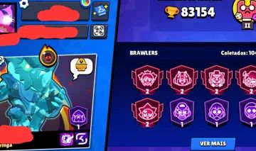CONTA BRAWL STARS 2020 | 83.154 TROFÉUS | 106 BRAWLERS | 459 SKINS