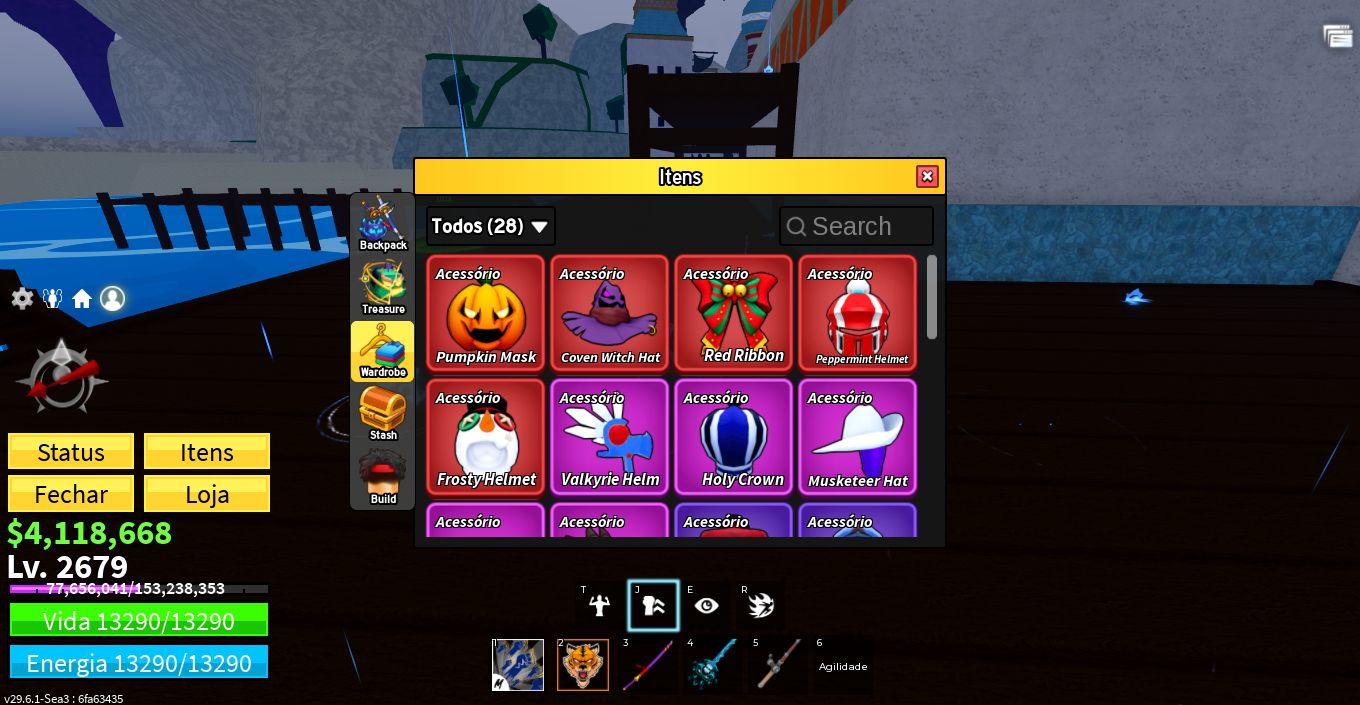 BLOX FRUITS | LVL 2679 | GODHUMAN + SOUL GUITAR | SKINS LIMITADAS