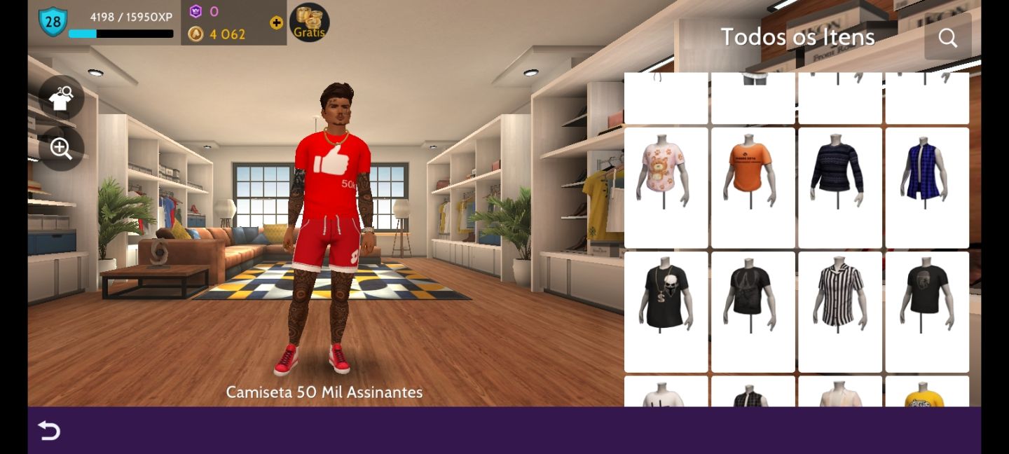 Conta Avakin Life Top | Skins Raras, Animações e Vários Itens