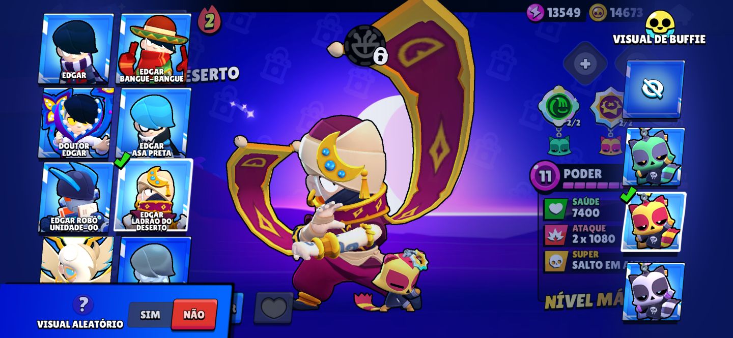 CONTA BRAWL STARS TOP TODOS OS HERÓIS & SKINS LENDÁRIAS