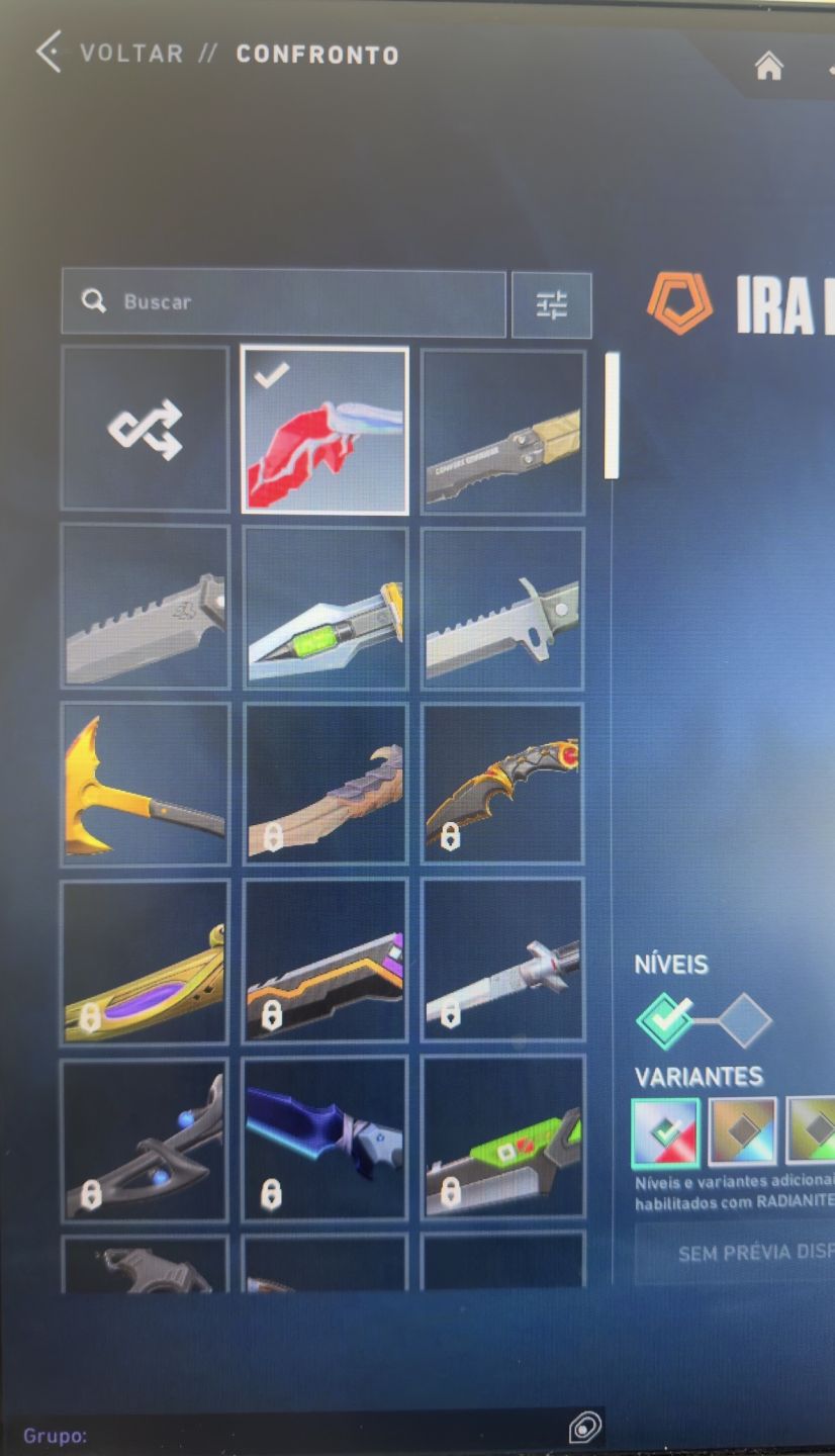 CONTA VALORANT | CHAMPIONS 2023 | 5 FACAS | 8+ VANDALS | MUITAS SKINS