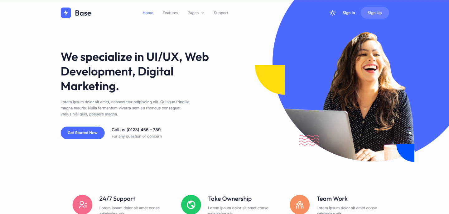Pack com +21 Templates HTML e CSS Editáveis