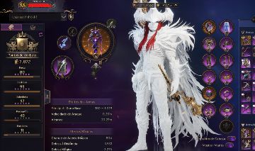CONTA THRONE LIBERTY 8.2K + 2 CHAR COM 7.3K + E 15K DE LUZENT