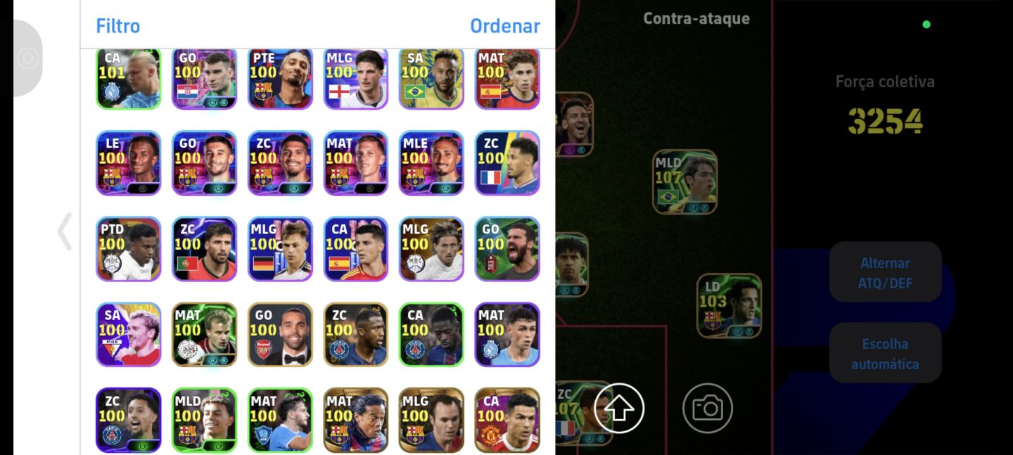 Conta efotball mobile 1 divisão