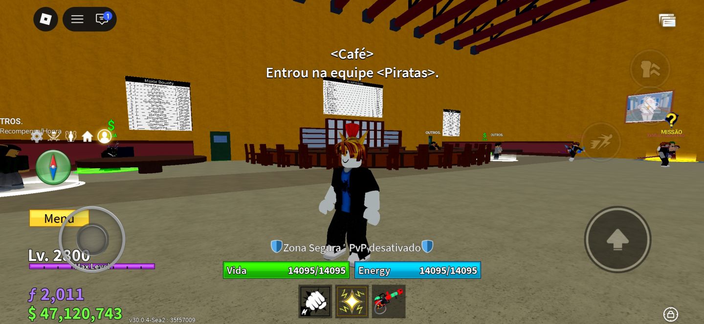 Contas BloxFruits 43M+ de Belli