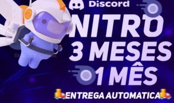 Discord Nitro Gaming 3 Meses + 6 Impulsos