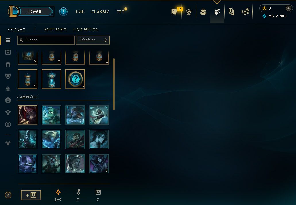 Conta de lol Prata1 smurf