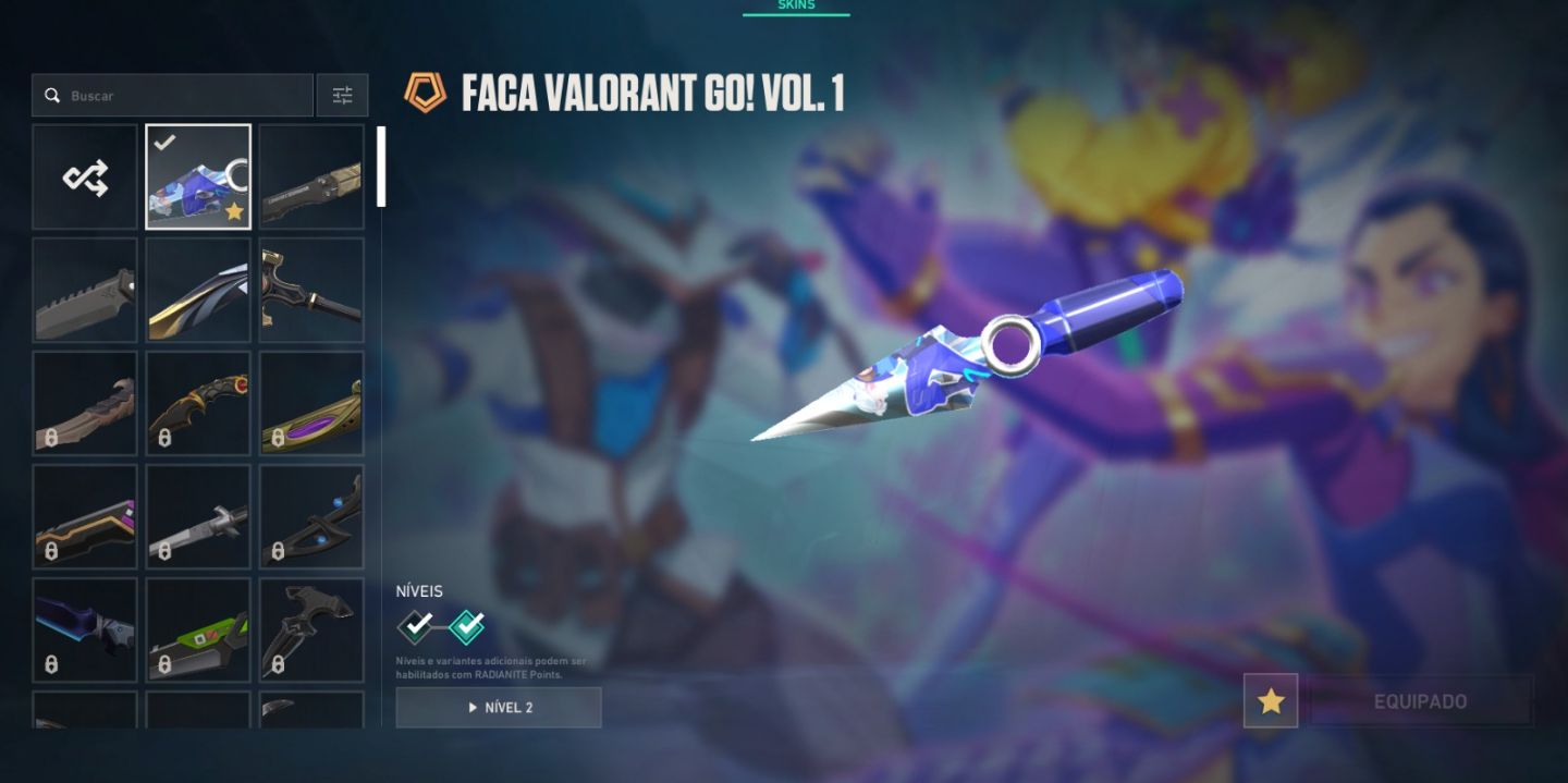 CONTA DE VALORANT FULL ACESSO COM MUITAS SKINS !!