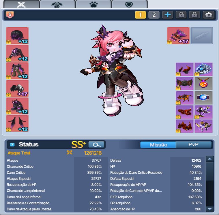 Conta Grand Chase End Game 10 CHARS 1KK [LER DESCRIÇÃO PARA VER AS INFORMAÇÃO]