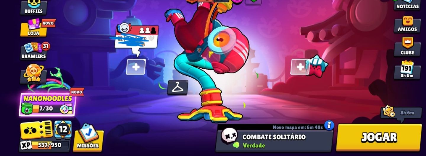 CONTA BRAWL STARS 68K TROFÉUS | 104 BRAWLERS SKINS EXCLUSIVAS | SKINS DE PASSE