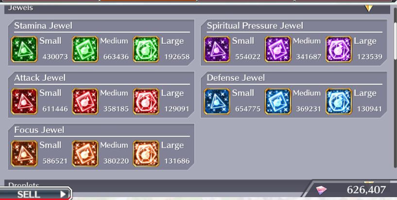 BBS/ 52906 Orbs/ Kensei - Shuhei - Aize/ 9688 Accessory Tickets
