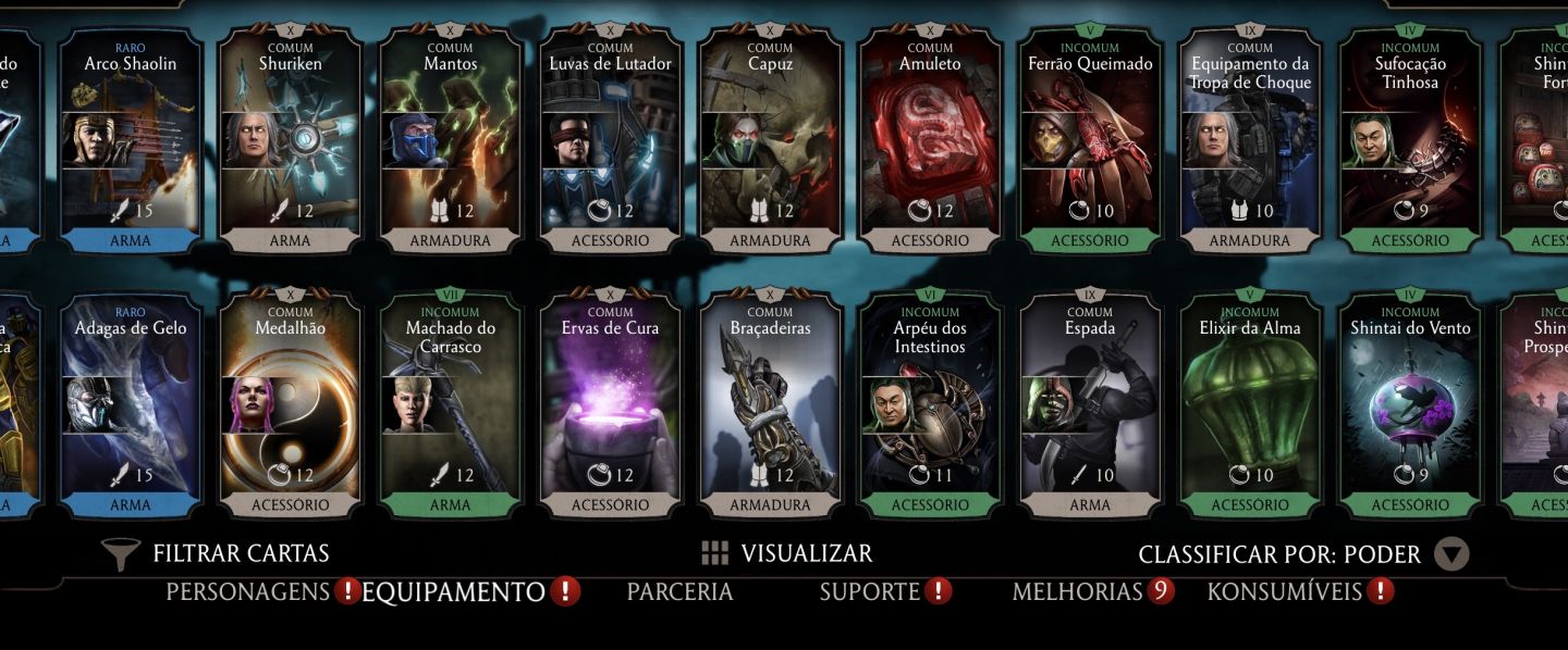 Conta Mortal Kombat Mobile para Iphone - ios