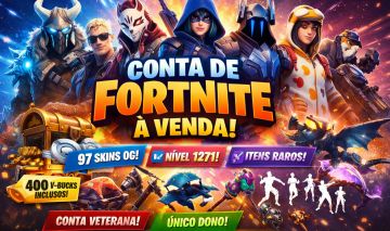 Conta Fortnite Desde 2018 (Negociavel!)