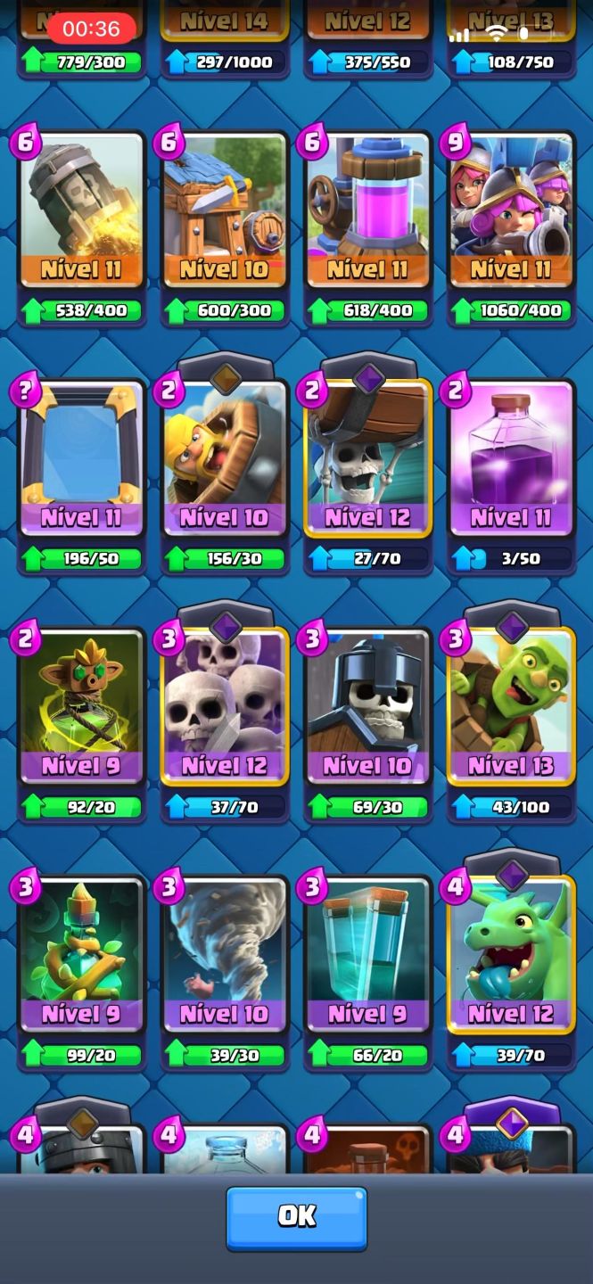 CONTA DO CLASH ROYALE COM 10k TROFEUS
