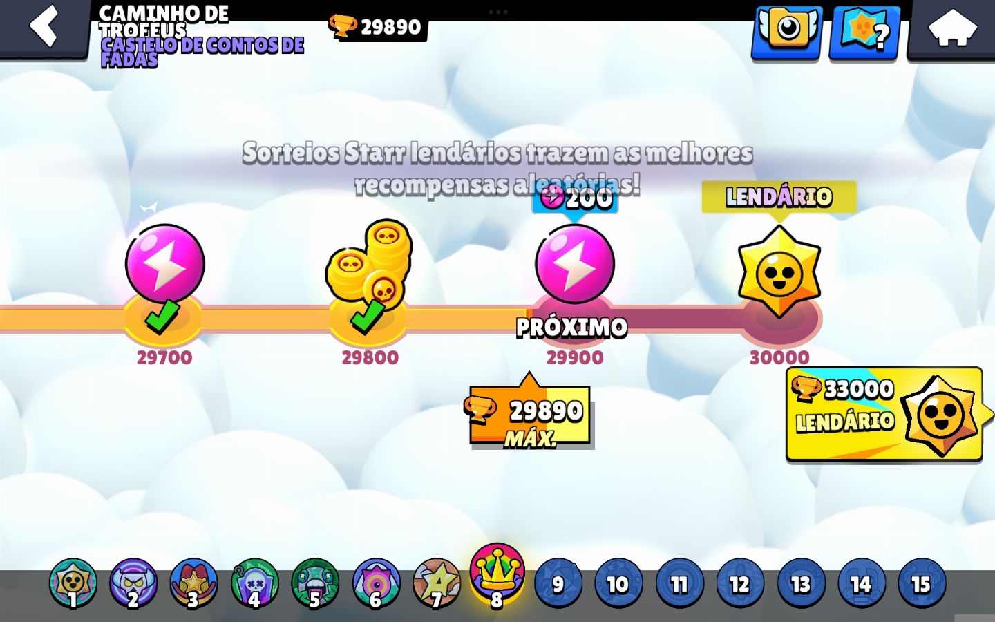 CONTA BRAWLSTARS 34K |+150 SKINS, (INCLUI 6LENDÁRIAS, GODZILA BROCK DAS ANTIGAS)