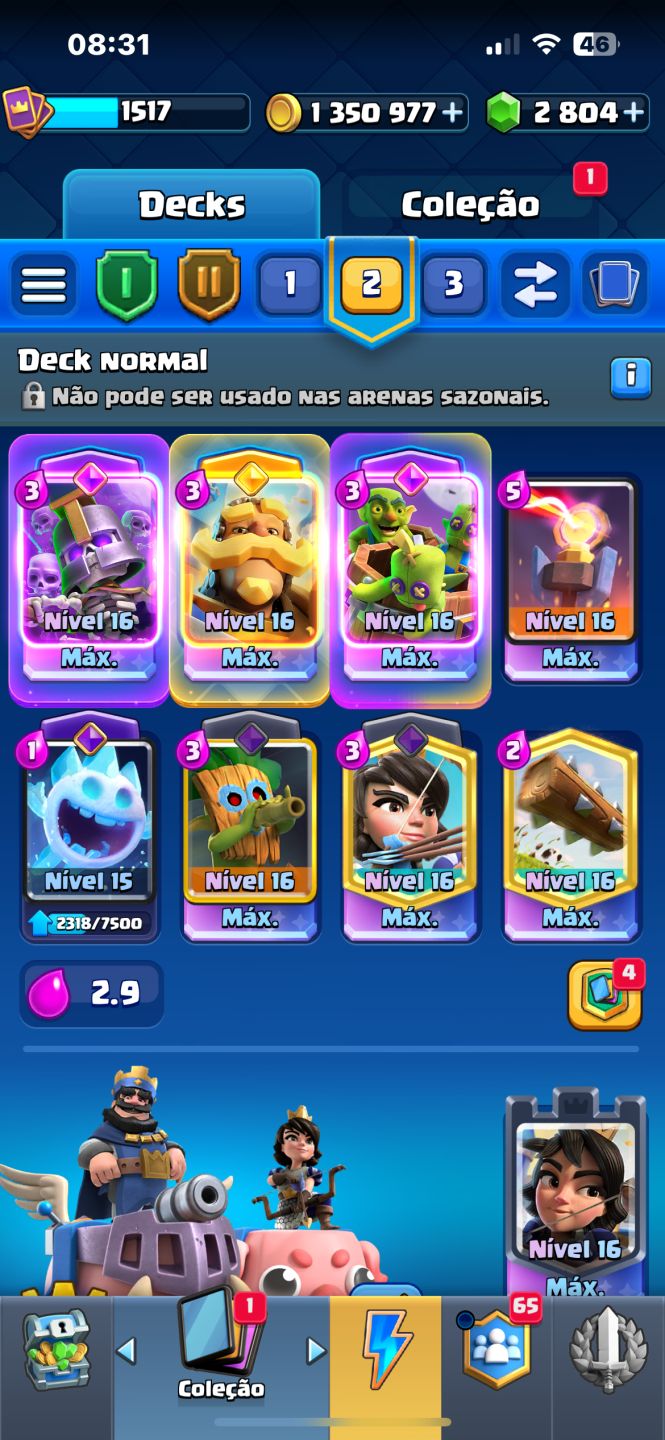 CONTA CLASH ROYALE + BRAWL STARS,2 conta no mesmo supercell ID