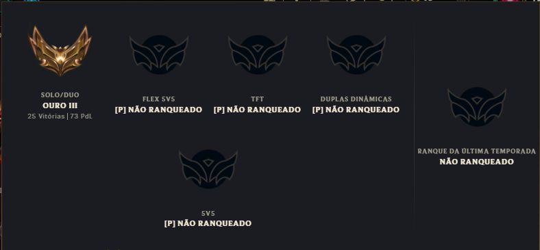 [HandLevel] Lv 700+Gold 3+MAIN MIDLANER+197 Skins/Icones Antigos 2013+KATARINA