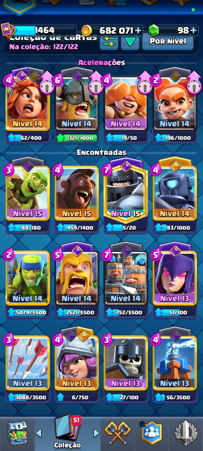CONTA DE CLASH ROYALE COM 10K DE TROFÉUS