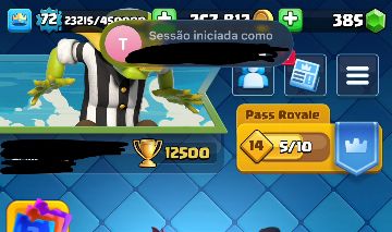 CONTA DE CLASH ROYALE FULL