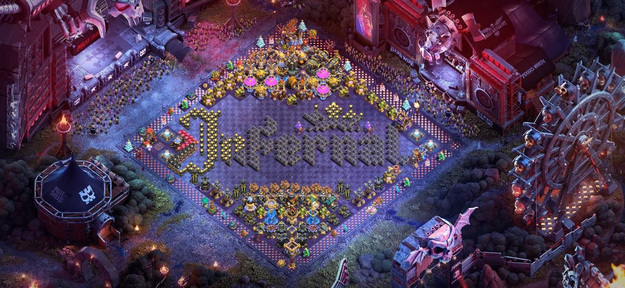 CLASH OF CLANS - LAYOUT COM SEU NOME