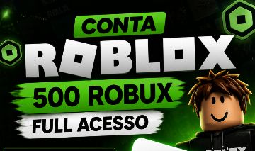 Contas de roblox com robux