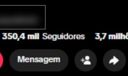 Conta tik tok com 350k de seguidores (monetizada)