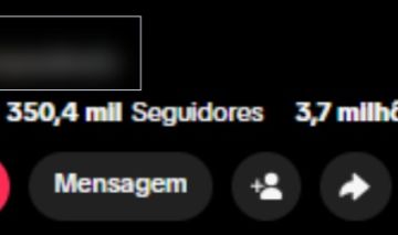 Conta tik tok com 350k de seguidores (monetizada)