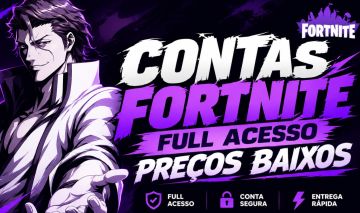 CONTAS FORTNITE - SKINS EXCLUSIVAS E ITENS RAROS - FULL ACESSO - ENTREGA RAPIDA