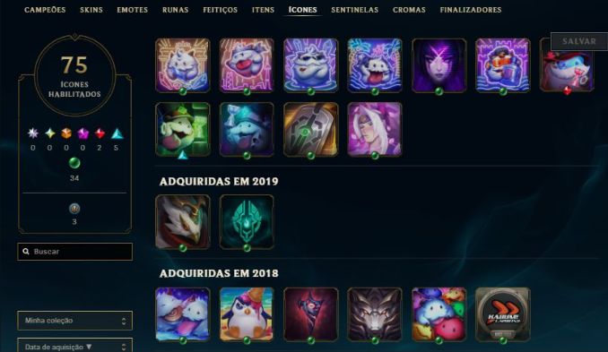 CONTA PLATINA 4 / +30 PDL - 10 / 9 SKINS / SHACO, ANNIE, VLADIMIR / 8.8K EA