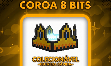 COROA REAL DE 8 BITS | VALUE 35K-40K - Roblox - Outros jogos Roblox - GGMAX