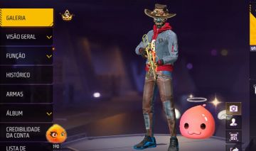 Conta de free fire antiga