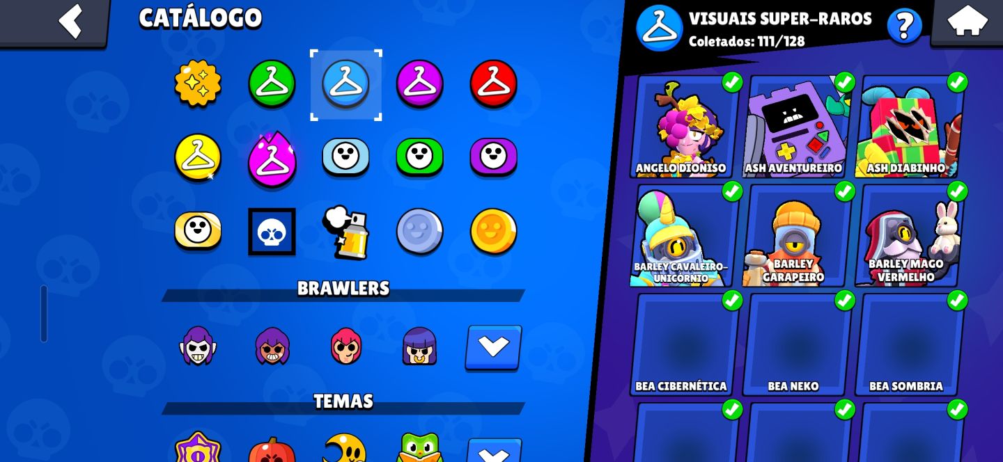 Conta de Brawl Stars 2019 full buffies