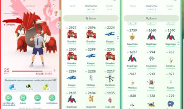 CONTA POKÉMON GO COM 13 LENDÁRIOS
