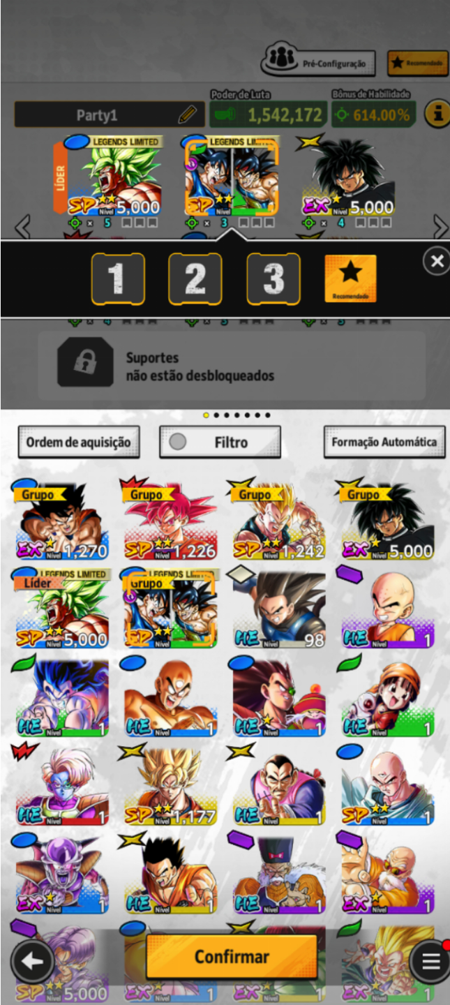 CONTA DRAGON BALL LEGENDS INICIANTE [ENTREGA AUTOMÁTICA]