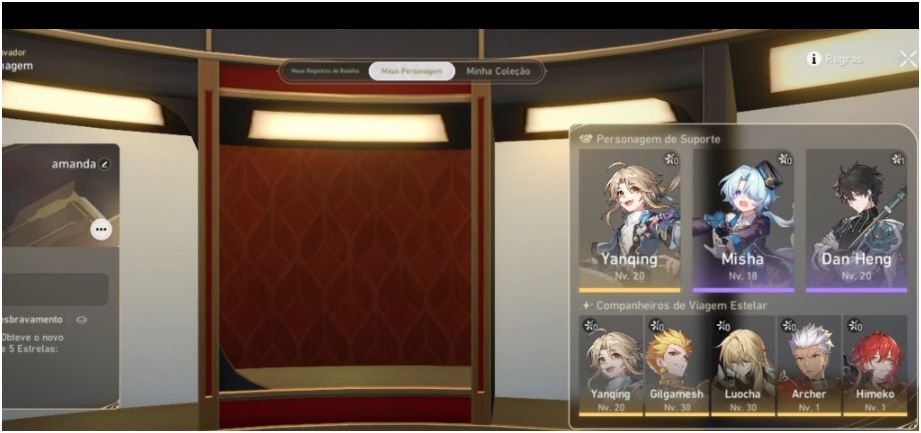 Honkai Archer e Gilgamesh e moeda espírito companheiro dourado no garantido
