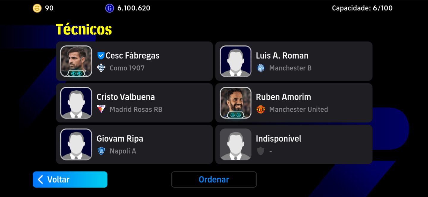 Conta de efootball de 2023