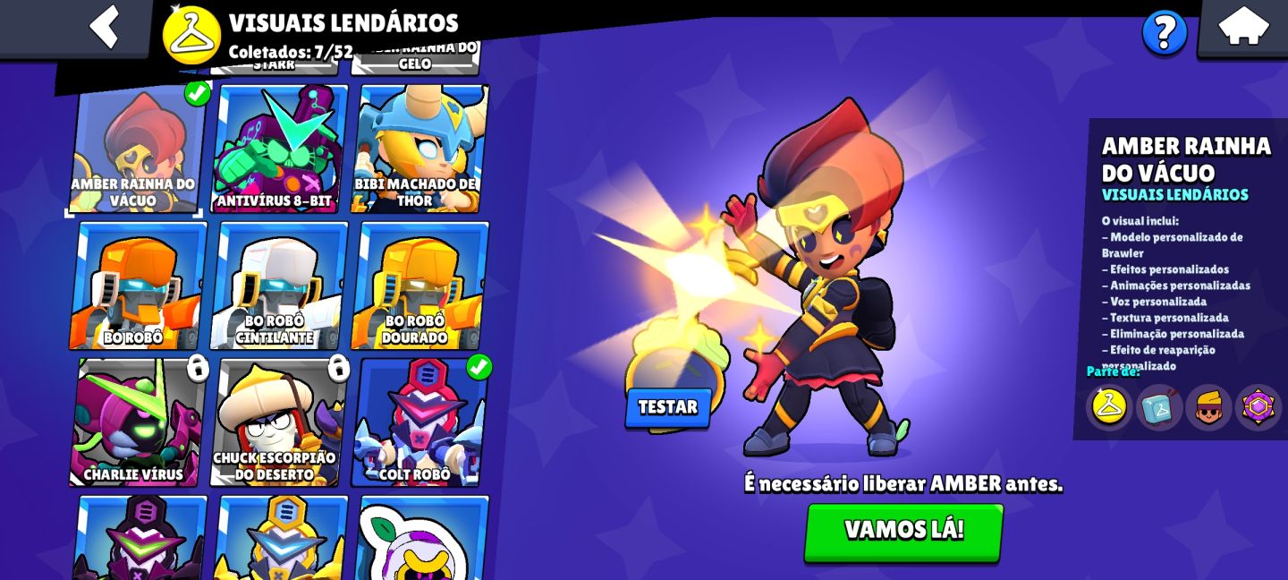 CONTA DE BRAWL STARS COLT ANJO, VARIAS SKINS RARAS 4 LENDÁRIOS E UM ULTRA