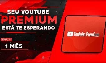 YOUTUBE PREMIUM 30 DIAS NO SEU EMAIL