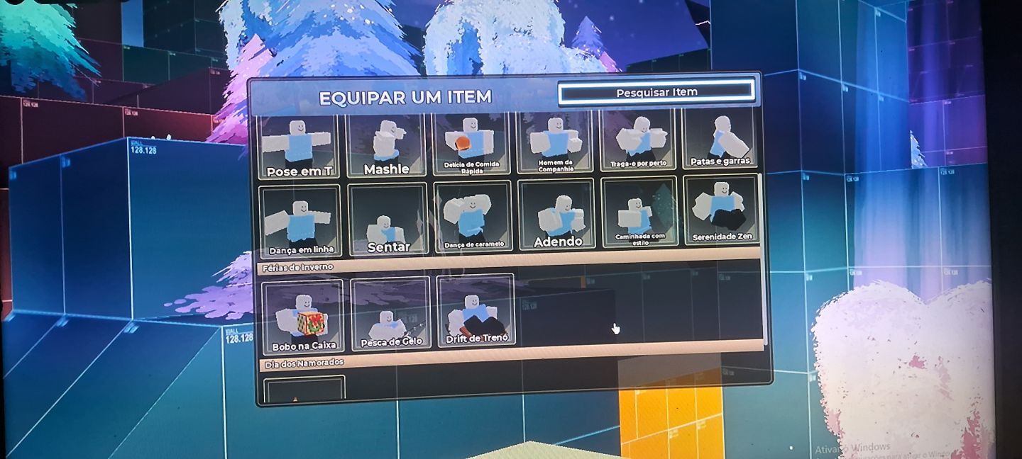 Conta roblox focada em itens femininos