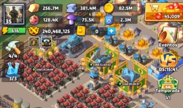 CONTA END-GAME LAST WAR: SURVIVAL - HQ 35