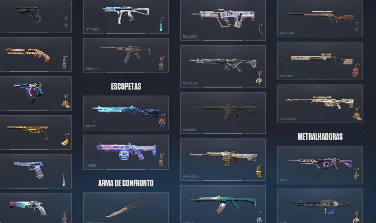 Conta Gold 3 muitas skins Premium