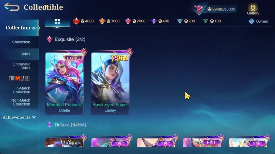 COLECIONADOR EXALTADO COM 3 ZODIAC e 2 PRIMES