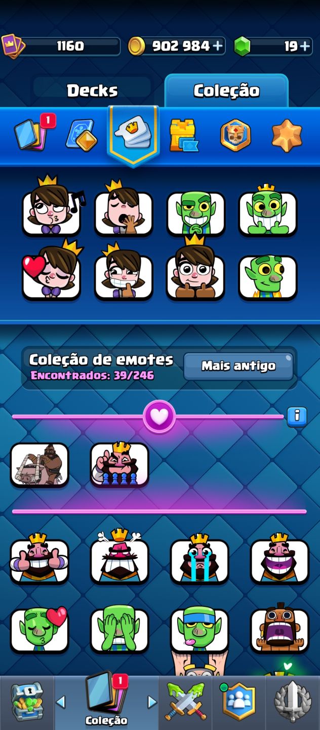 Conta Clash Royale 6 mil troféus