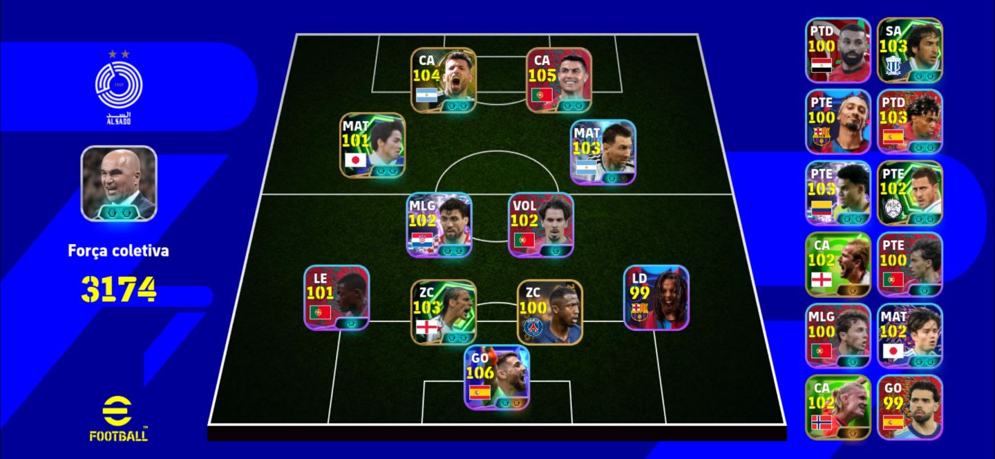 CONTA EFOLTBOLL CR7 105 SERGIO AGUERO 104 BLITZ SCULER, PACK DE PORTUGAL