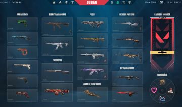 Conta valorant varias skins e rara