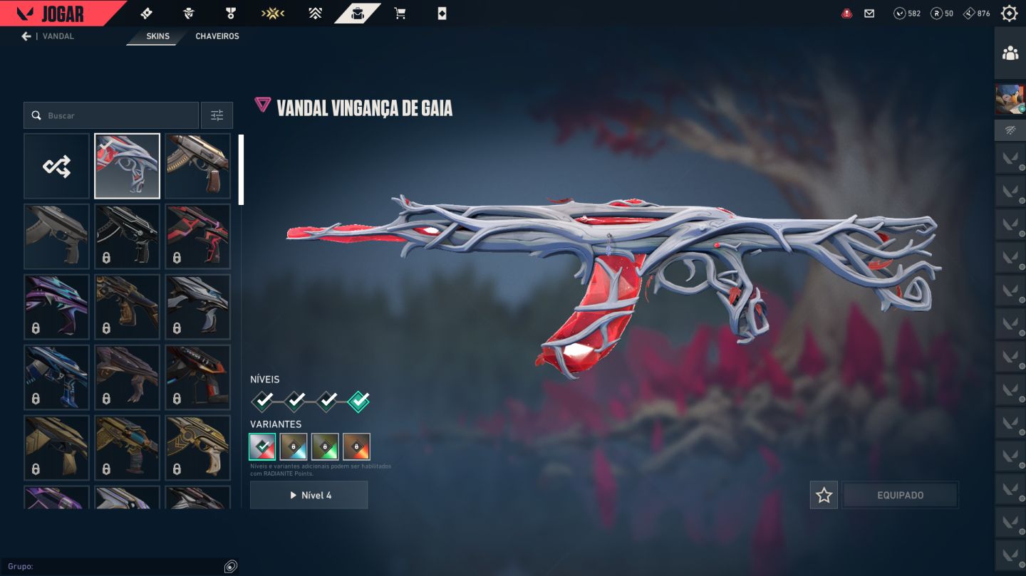 Conta DIamante 1 com Skins e Mercado Noturno UNICO DONO